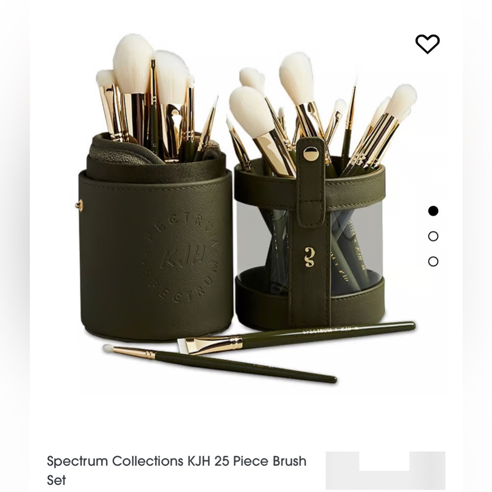 Spectrum collections KJH 25 piece brush set NEW